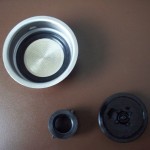 Portafilter, depressurized and assembled Portafilter, depressurized and assembled