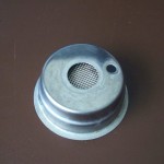 Bottom of depressurized portafilter Bottom of depressurized portafilter