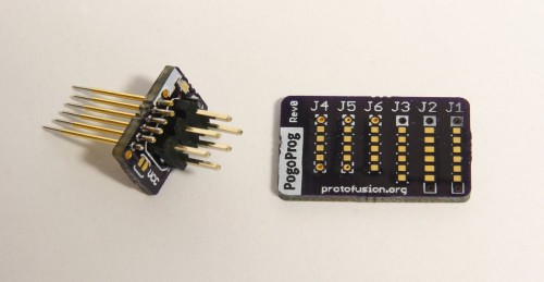 PogoProg adapter and test PCB